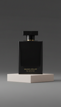 Eau de Parfum black glass flacon