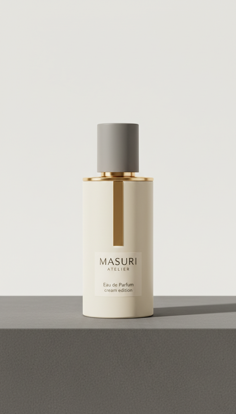 Eau de Parfum cream edition bottle