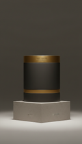 Luxury scented candle matte vessel